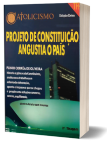 Book Cover: Projeto de Constituição Angustia o país